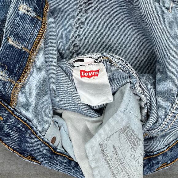 Vintage Levis Jeans 501 Regular Straight Fit Medium Wash Denim Button Fly 90s - Picture 6 of 6